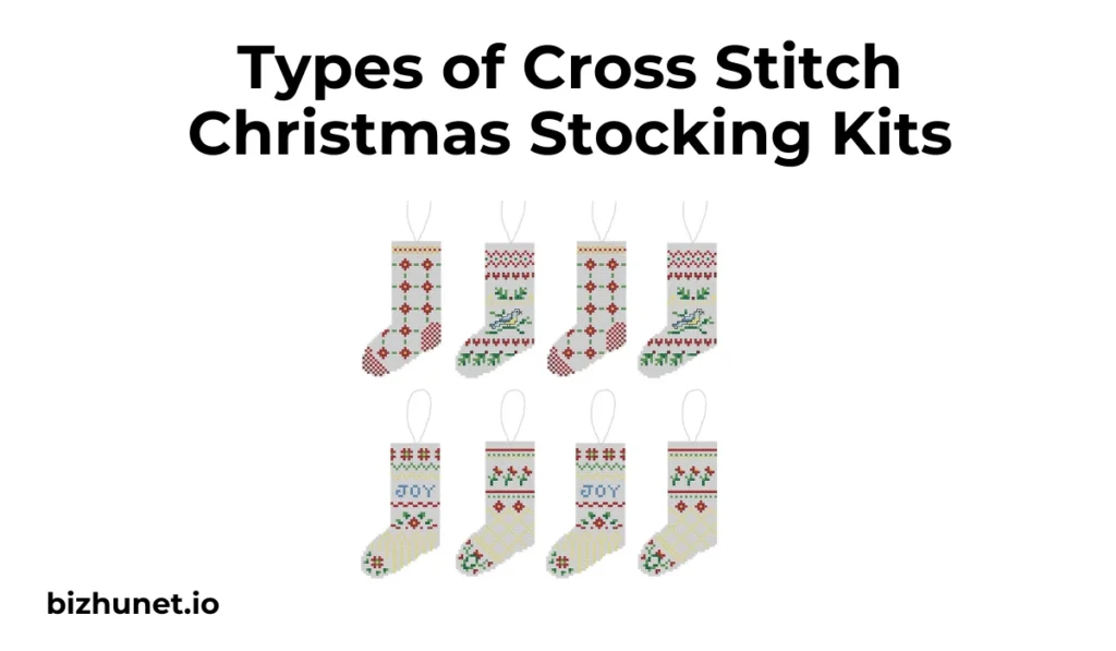 Cross Stitch Christmas Stocking Kits