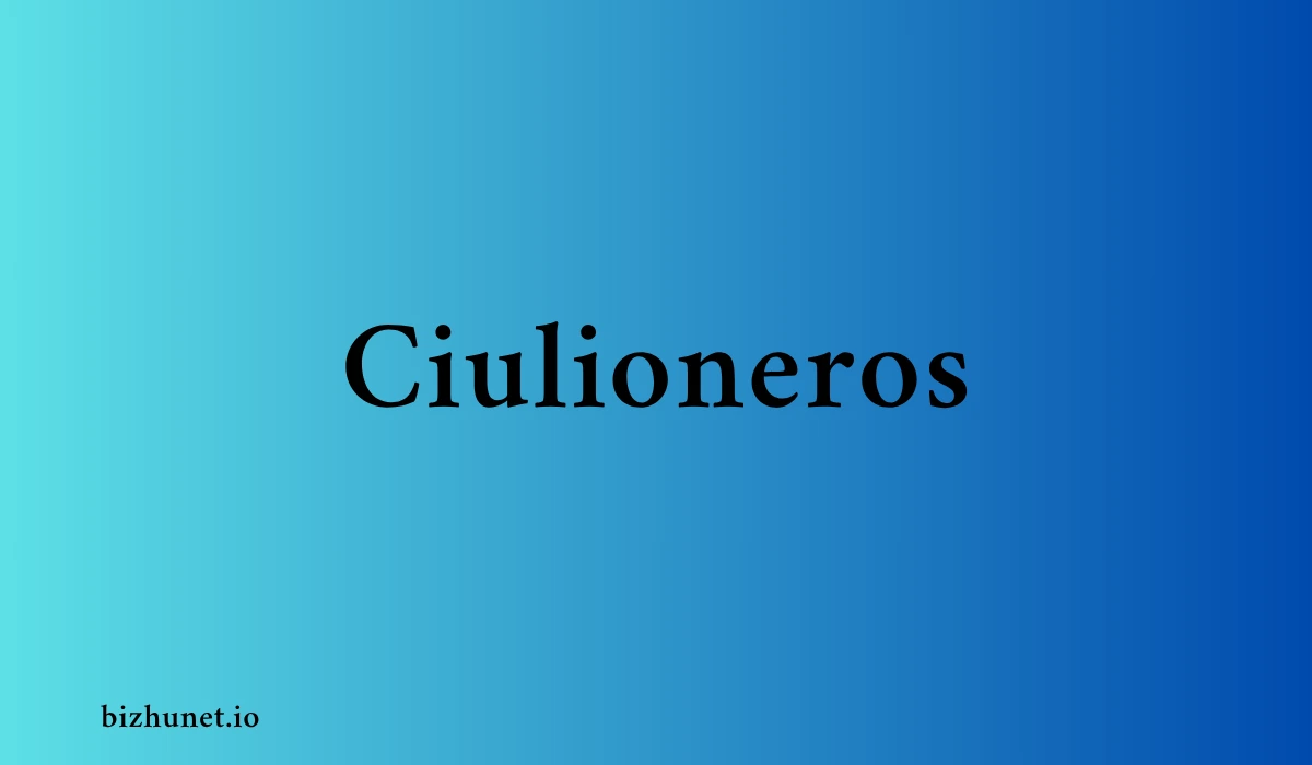 Ciulioneros