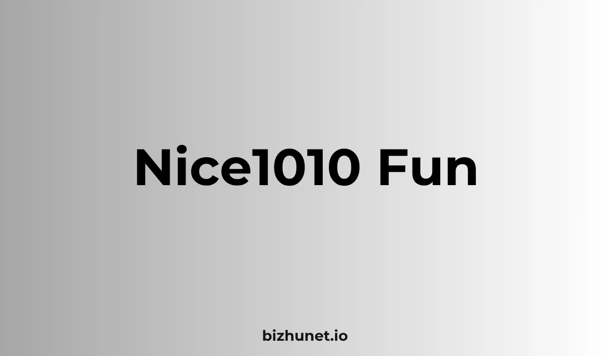 Nice1010 Fun