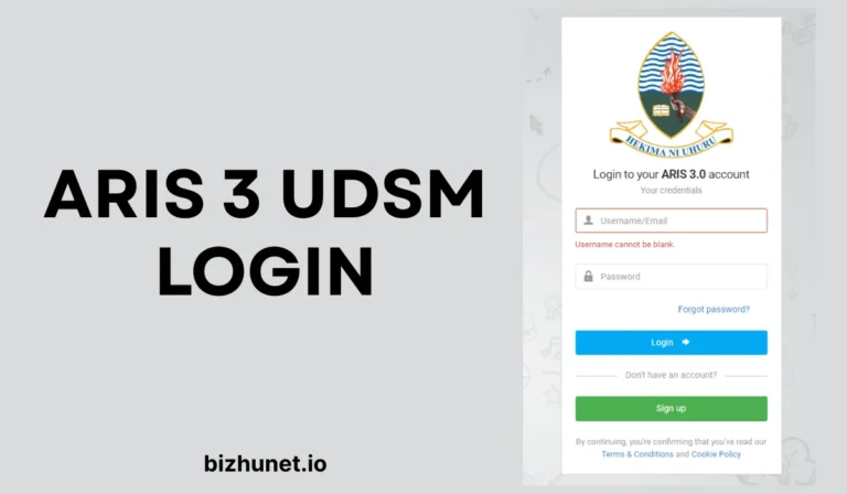 Aris 3 UDSM Login
