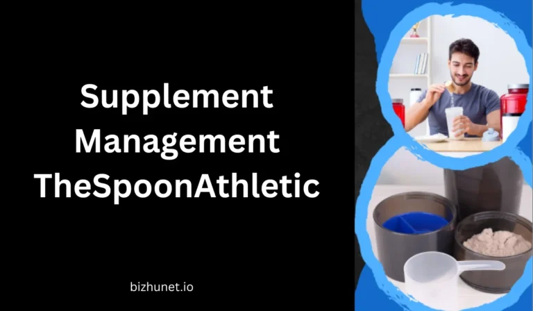 Supplement Management TheSpoonAthletic