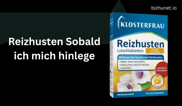 Reizhusten Sobald ich mich hinlege