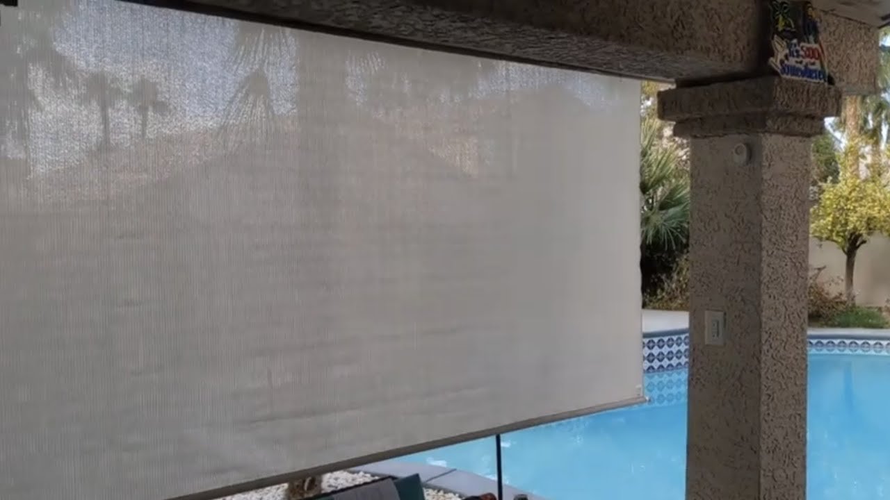 How Outdoor Shades Are Installed